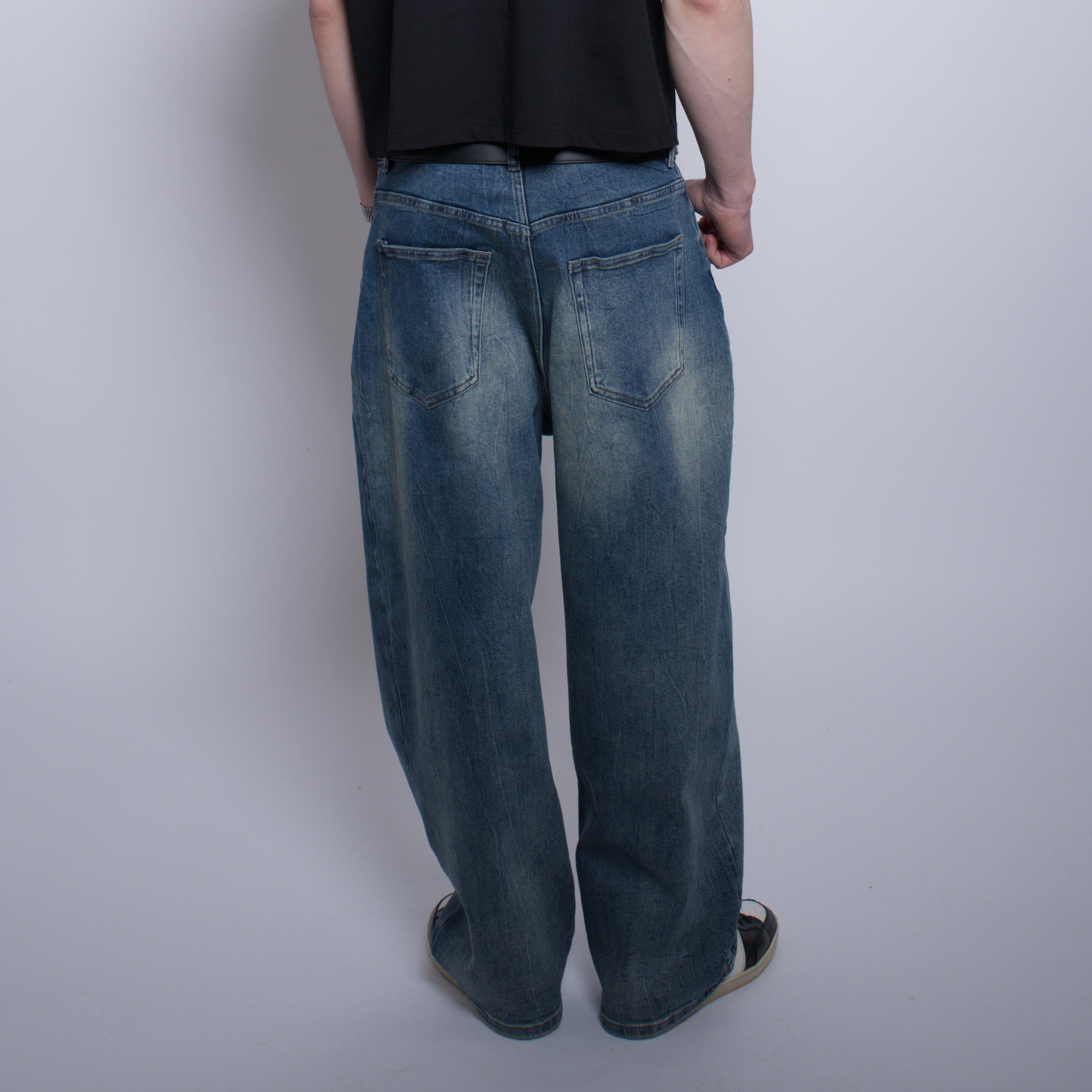 Baggy Straight-Leg Jeans