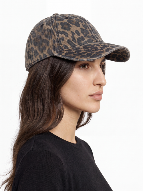 Leopard Print Cap