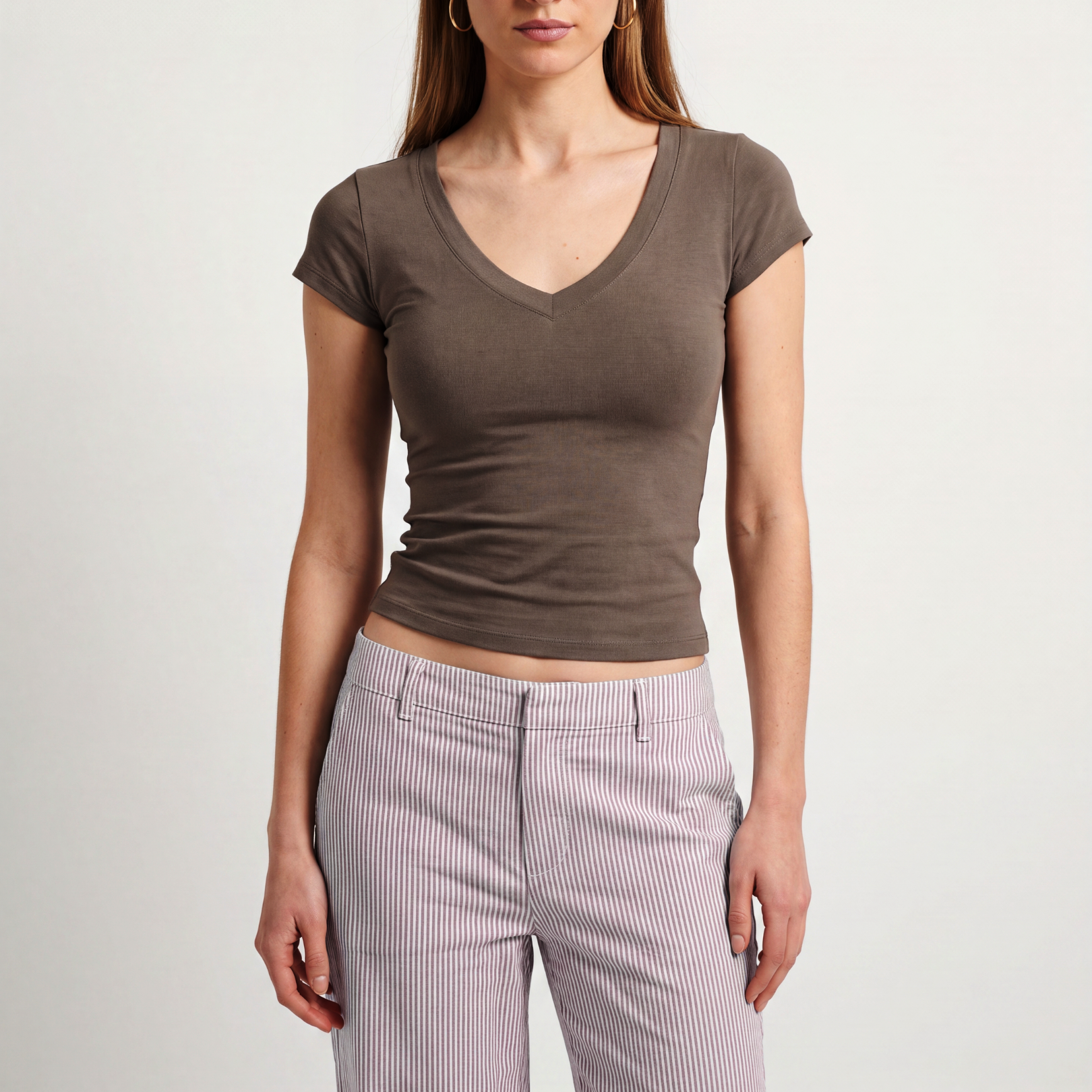 Tencel V-Neck