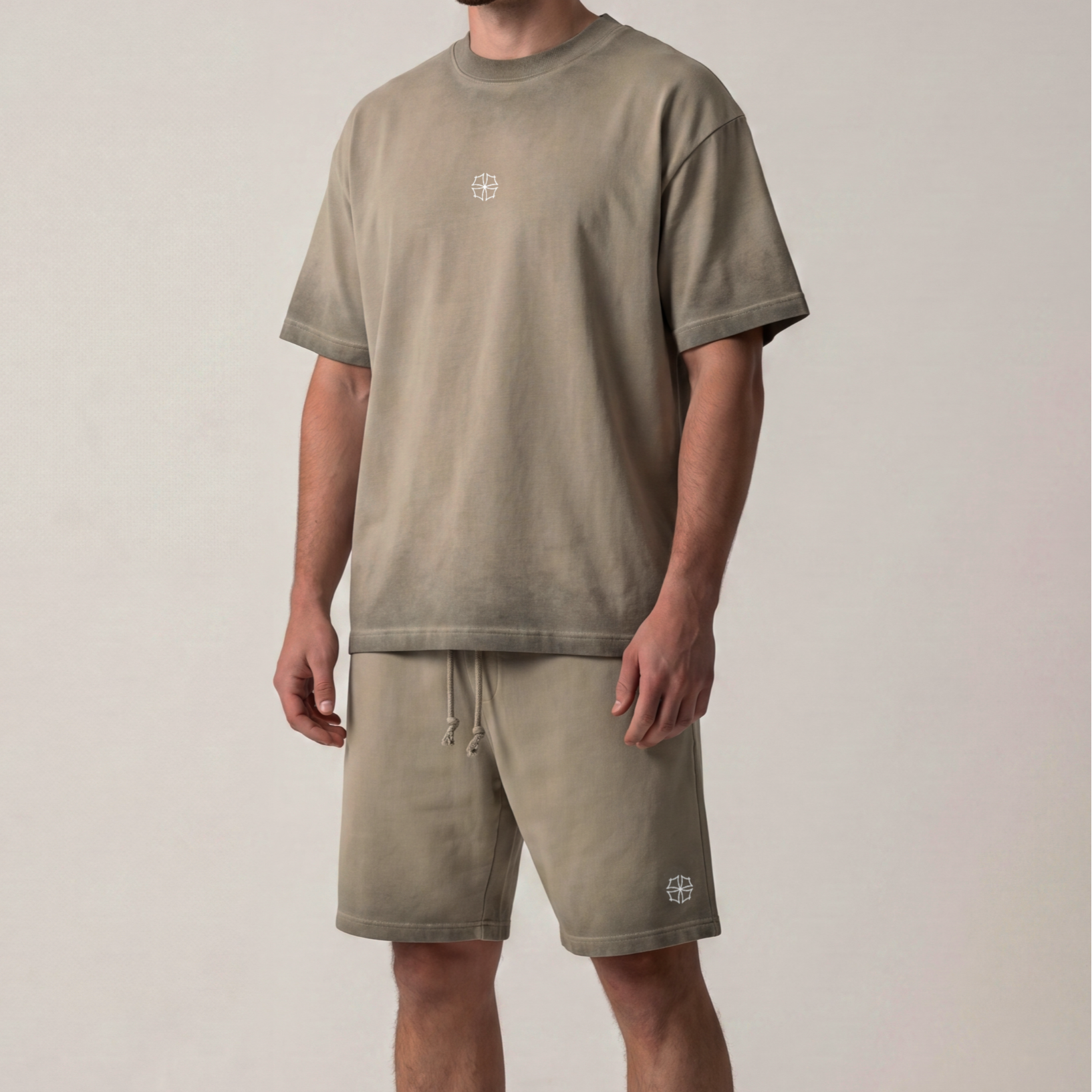 Reverse Dye Shorts
