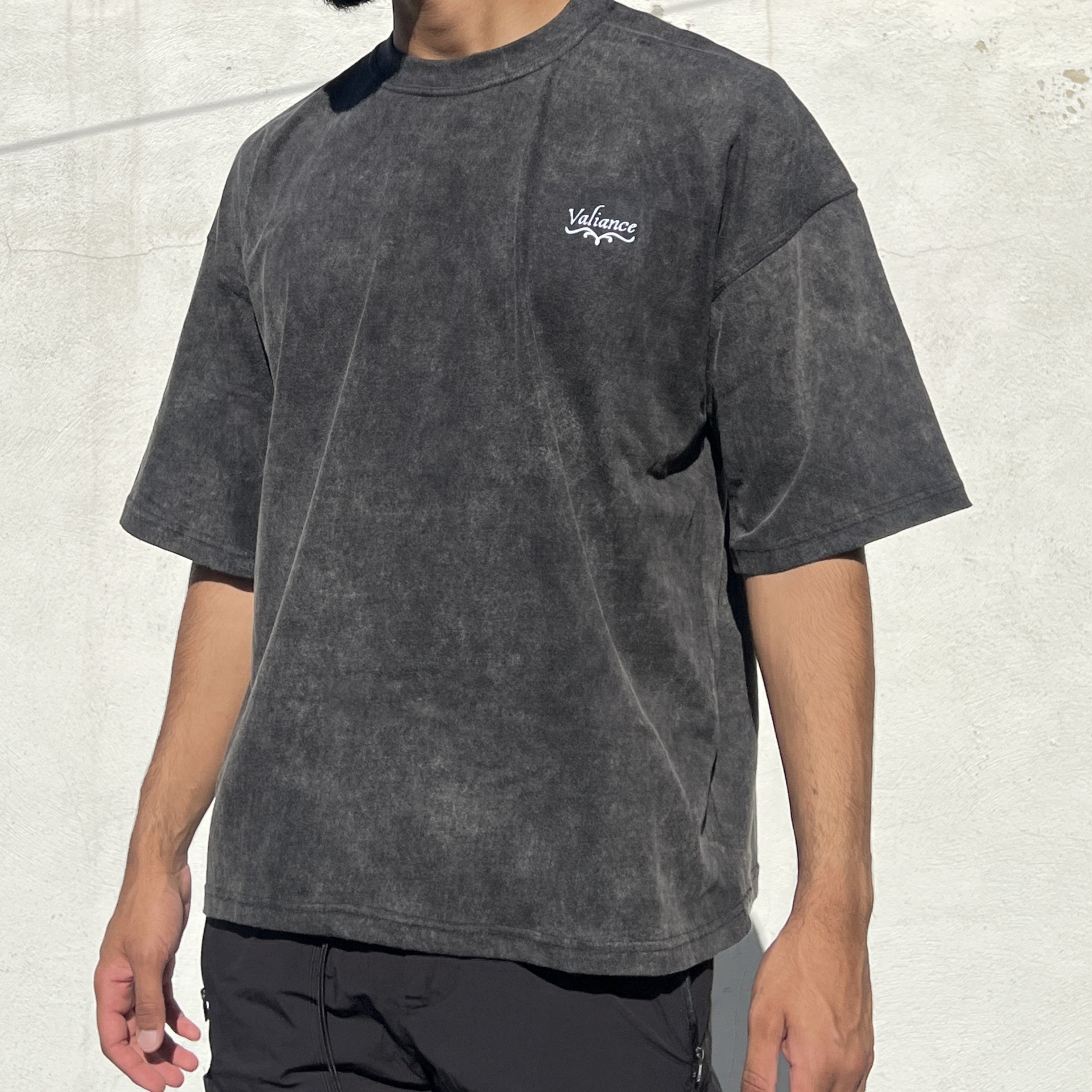 Oversized Rose Window T-Shirt (Mirror Print)